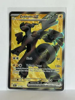 Zekrom ex 158/086 (NM) - SV10.5: Black Bolt - Ultra Rare - Pokemon TCG - Image 1