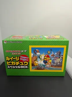 Pokemon Mario Luigi Pikachu Box, Sleeves, Deck box and Dividers - Image 1