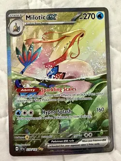 Pokemon TCG Milotic EX Special Illustration Rare Surging Sparks 237/191 - Image 1