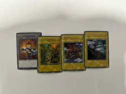 YUGIOH GLORY OF THE KINGS HAND + SET SAIL + DUELIST KINGDOM + YUGI TOKEN YGLD NM - Image 1