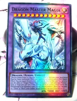 Dragon Master Magia BLTR YuGiOh Doujin Card Eng Art * PLEASE READ * - Image 1