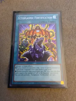YuGiOh! Ectoplasmic Fortification MZMU-EN008 Secret Rare Maze Of Muertos - Image 1