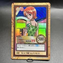 Nami 2000 C151 One Piece Carddass Hyper Battle Holo Japanese Vintage Bandai - Image 1