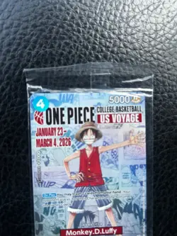 Monkey.D.Luffy (P-055) (College Basketball US Voyage) Promo One Piece CCG Card - Image 2