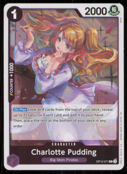 Charlotte Pudding OP12-071 R Legacy of the Master - ONE PIECE ENGLISH NM - Image 1