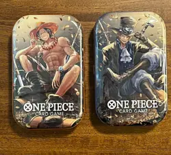 One Piece Card Game Tin Pack Volume 2 OP-13 Set of 2 Brand New Sealed RTS! - Image 1