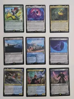 MTG Final Fantasy Rare 9 Card Lot Cecil/Choco/Bartz And Boko NM Never Played Z4 - Image 1
