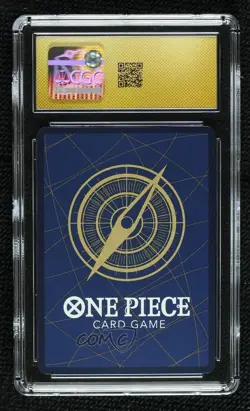 2025 One Piece Card Game: Royal Blood OP10 SEC Japanese Monkey D Luffy CGC 10 - Image 2
