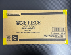 One Piece Card Game OP-13 Carrying On His Will Sealed Case (12 Box) - BIG SALE!! - Image 1