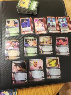 Dragon Ball Z TCG Saiyan Saga Lot 70+ Cards, 7 Holofoil Cards - Image 1