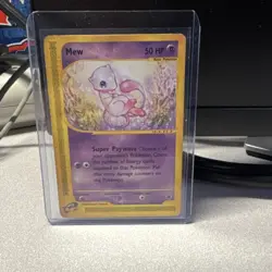Mew 55/165 Expedition Base Set Rare Pokemon Card 2002 - Image 1