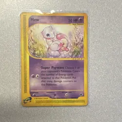Mew 55/165 Expedition Base Set Rare Pokemon Card 2002 - Image 3