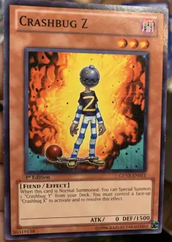 Crashbug Z - GENF-EN011 - Common - 1st Edition - Yu-Gi-Oh! Tcg Card Lp Anime - Image 1