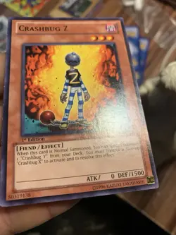 Crashbug Z - GENF-EN011 - Common - 1st Edition - Yu-Gi-Oh! Tcg Card Lp Anime - Image 5