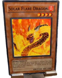 Solar Flare Dragon - SD3-EN008 - Common - 1st Edition - Yu-Gi-Oh! Tcg Card - Image 1