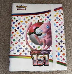 Pokemon Scarlet & Violet 151 - Mew Binder Collection - Binder Only NO CARDS - Image 1