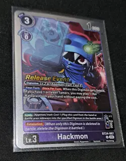 Hackmon Release Event Time Stranger Digimon Card Game BT24-067 - Image 1