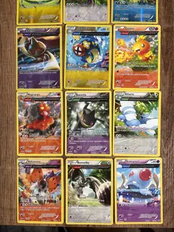 Pokemon TCG XY Era 15 Card Lot Alpha Half Art Cards NM Condition - Image 3