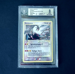 Pokemon TCG Karte - Rayquaza Gold Star - 107/107 EX Deoxys Deutsch - BGS 8 - Image 1