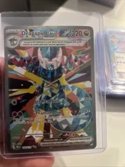 Dragapult EX 165/131 SV Prismatic Evolutions Holo Card Near Mint Condition - Image 1