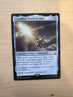 Excalibur, Sword of Eden Assassin's Creed NM Rare #72 MTG CARD - Image 1