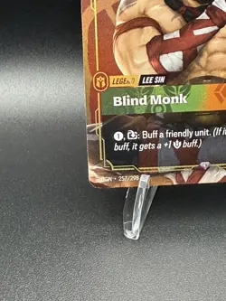 Riftbound League of Legends Lee Sin Blind Monk Card OGN 257/298 English - Image 5