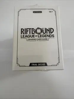 SEALED ENGLISH Riftbound League of Legends Trading Card Game Trial Deck Set RARE - Image 1