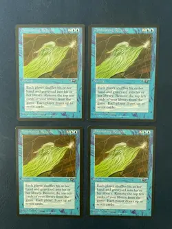 MTG 4X ALLIANCES DIMISHING RETURNS NM MAGIC THE GATHERING RARE SORCERY BLUE CARD - Image 5