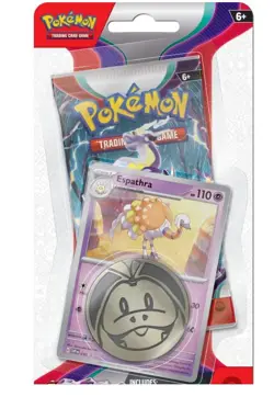 Nintendo Pokemon TCG Scarlet & Violet Sleeved Booster Pack Espathra 10 Cards NEW 820650853258 - Image 1