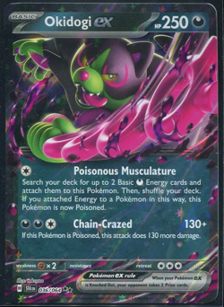 Okidoki ex RR 036/064 SV6a Night Wanderer Pokemon Card Japanese NM - Image 1