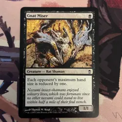 Gnat Miser - Saviors of Kamigawa - Magic the Gathering MTG - Image 1