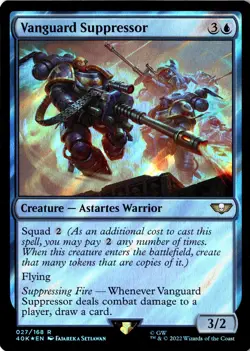 Vanguard Suppressor (Surge Foil) Foil 27 R Universes Beyond: Warhammer 40,000 Ne - Image 1