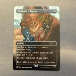 Patchwork Banner MINT Borderless 2466 Secret Lair SLD MTG Rare Unplayed Regular - Image 1