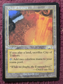 Magic The Gathering Exodus City of Traitors #143/143 MTG TCG CCG NM - Image 1