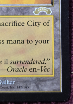 Magic The Gathering Exodus City of Traitors #143/143 MTG TCG CCG NM - Image 4