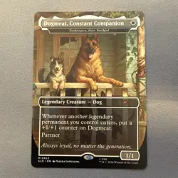 Dogmeat, Constant Companion-Yoshimaru MINT Secret Lair 2463 SLD MTG Unplayed Reg - Image 1