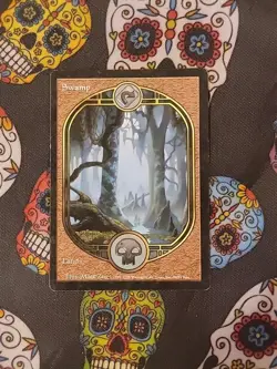 Swamp - Unglued - Magic The Gathering LP English MTG - Image 1