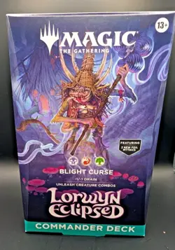 LORWYN ECLIPSED BLIGHT CURSE COMMANDER DECK MAGIC THE GATHERING NEW UNOPENED - Image 1