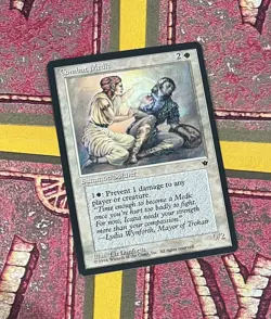 MTG COMBAT MEDIC (Danforth) Fallen Empires (Wyvern Back) (OldManMTG 007-527) - Image 1