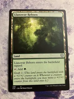 Llanowar Reborn Commander 2021 Regular - Image 1