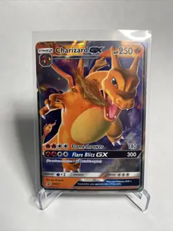 Pokemon TCG Sun & Moon Black Star Promo Charizard GX SM211 Ultra Rare - Image 1