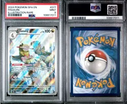 Pokemon Fraxure PSA 9 Illustration Rare Sv: Shrouded Fable 077/064 Holo English - Image 5