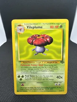 Vileplume 31/64 Jungle Pokemon TCG NM- - Image 1