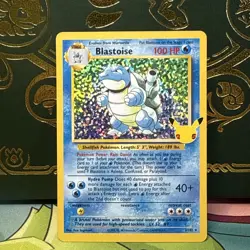 Pokemon TCG Blastoise 2/102 Celebrations Classic Collection Holo Card - NM - Image 1