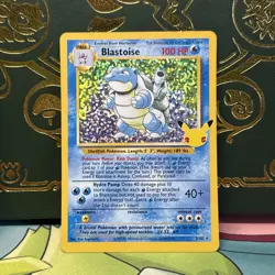 Pokemon TCG Blastoise 2/102 Celebrations Classic Collection Holo Card - NM - Image 3
