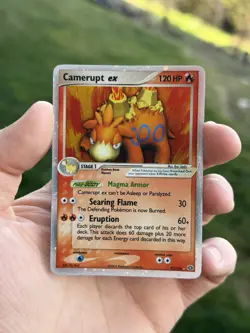 Pokemon TCG Camerupt EX Emerald Holo Rare Card 92/106 NM-/VLP - Image 4