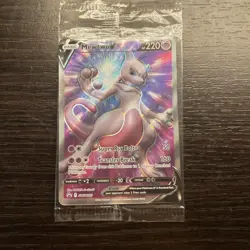 Pokemon TCG Mewtwo V SWSH229 Sword & Shield Full Art Holo Promo (SEALED) - Image 1