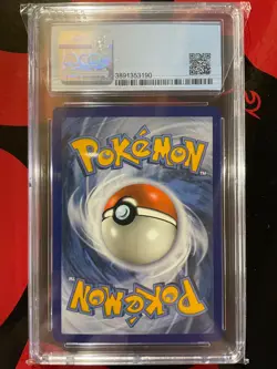 2019 Pokemon Sun & Moon Cosmic Eclipse #215 FA Blastoise & Piplup GX CGC 9 Mint - Image 3