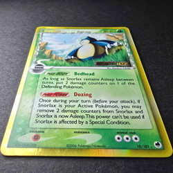 Snorlax Stamped Reverse Holo 10/101 Pokemon TCG Dragon Frontiers LP/MP - Image 3