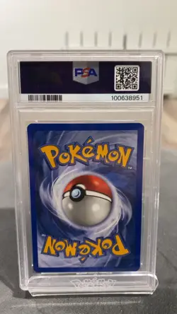 2003 POKEMON EX RUBY & SAPPHIRE #96 CHANSEY EX-HOLO PSA 8 - Image 4